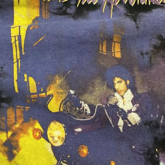 Purple Rain Prince and the Revolution Tie Dye T-Shirt Adult Size Small - Picture 8 of 8
